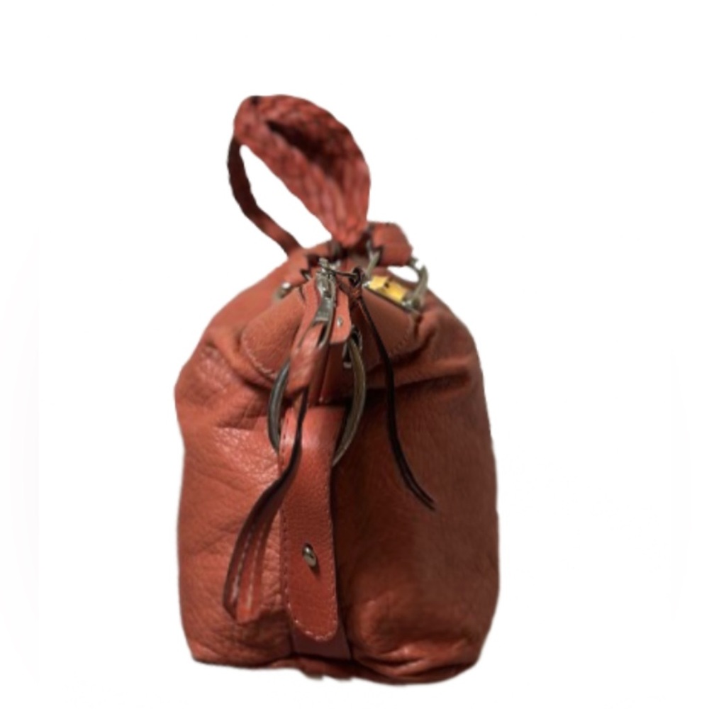 Gucci Leather Hobo Bamboo Bar Shoulder Bag With Braided Straps - Picture 7 of 8